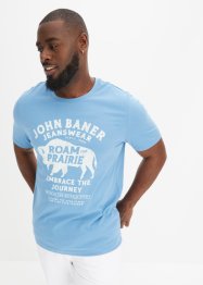 T-Shirt aus Bio-Baumwolle, John Baner JEANSWEAR
