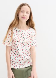 Mädchen Shirt aus Bio-Baumwolle (2er Pack), bpc bonprix collection