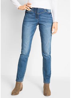 Figurformende Jeans mit seitlichem Ripp-Einsatz, bpc bonprix collection Figurformende Jeans mit seitlichem Ripp-Einsatz, bpc bonprix collection