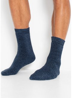 Thermo Frottee Socken mit Bio-Baumwolle (5er Pack), bpc bonprix collection