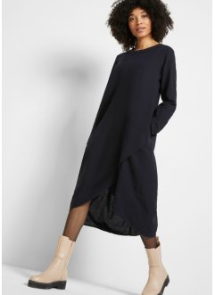 Flanell-Kleid mit Taschen, Midi, bpc bonprix collection
