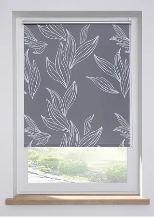 Verdunkelungsrollo mit Druck in grau - bpc living bonprix collection Verdunkelungsrollo mit Druck in grau - bpc living bonprix collection