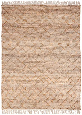 Kelim-Teppich mit Fransen in beige - bpc living bonprix collection Kelim-Teppich mit Fransen in beige - bpc living bonprix collection