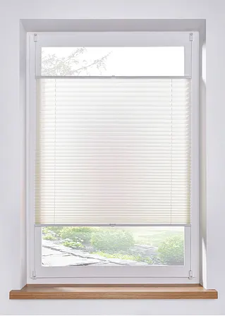Plissee ohne Bohren in beige - bonprix Plissee ohne Bohren in beige - bonprix