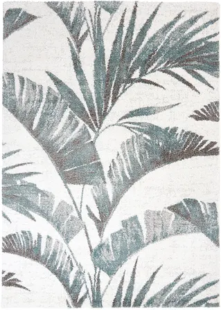 Teppich mit Palmenblättern in grün - bpc living bonprix collection Teppich mit Palmenblättern in grün - bpc living bonprix collection
