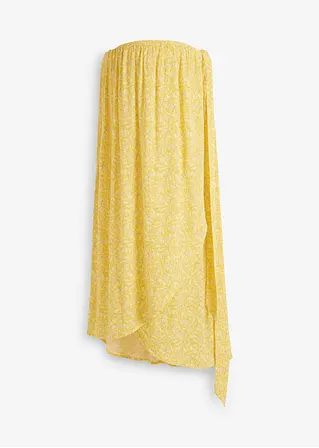 Umstandswickelrock mit Blumenprint in gelb von vorne - bpc bonprix collection Umstandswickelrock mit Blumenprint in gelb von vorne - bpc bonprix collection