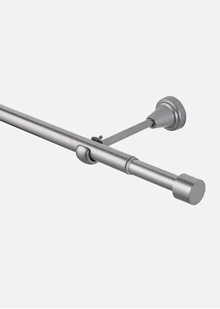 Gardinenstange ausziehbar für Wand-und Deckenmontage in silber - bonprix Gardinenstange ausziehbar für Wand-und Deckenmontage in silber - bonprix