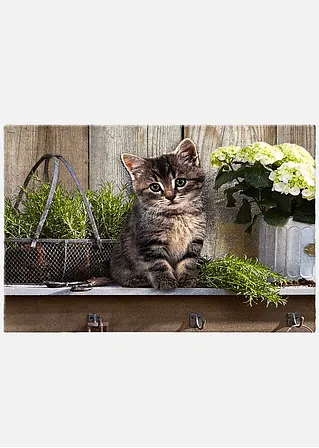 Fußmatte mit Katzenmotiv in braun - bonprix Fußmatte mit Katzenmotiv in braun - bonprix