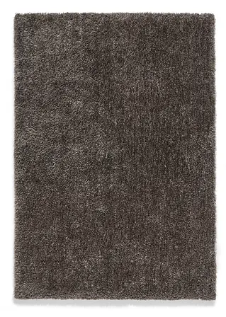 Hochflor Teppich mit besonders dichtem Flor in grau - bonprix Hochflor Teppich mit besonders dichtem Flor in grau - bonprix