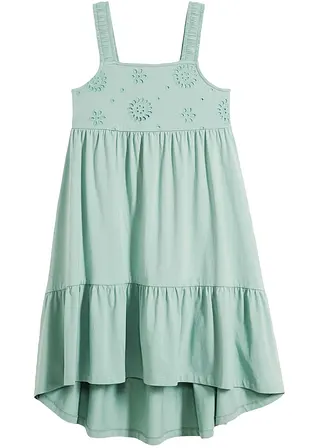 STORNO Jerseykleid aus elastischem Baumwoll-Mix in grün von vorne - bonprix STORNO Jerseykleid aus elastischem Baumwoll-Mix in grün von vorne - bonprix