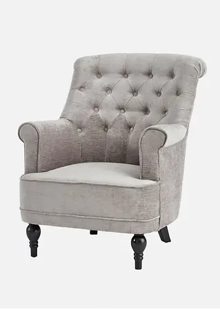 Sessel in grau von vorne - bonprix Sessel in grau von vorne - bonprix