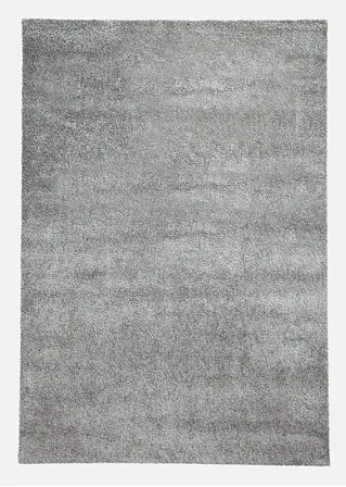 Waschbarer Teppich mit weichem Flor in grau - bonprix Waschbarer Teppich mit weichem Flor in grau - bonprix