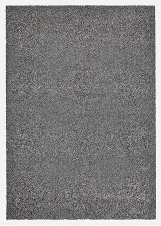 Waschbarer Teppich mit weichem Flor in grau - bonprix Waschbarer Teppich mit weichem Flor in grau - bonprix