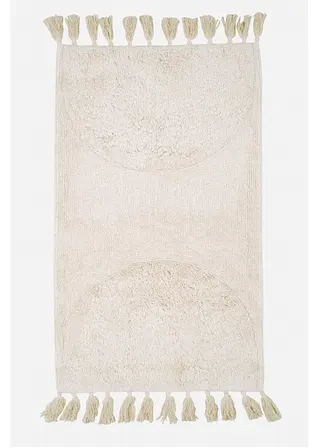Badematte mit Hoch- Tief Effekt in beige - bonprix Badematte mit Hoch- Tief Effekt in beige - bonprix