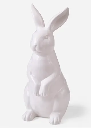 Deko-Figur Hase in weiß von vorne - bonprix Deko-Figur Hase in weiß von vorne - bonprix