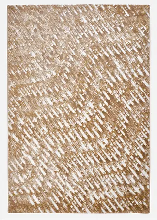 Teppich in moderner Musterung in beige von vorne - bonprix Teppich in moderner Musterung in beige von vorne - bonprix