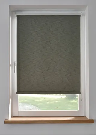Verdunkelungsrollo mit Struktur in grau - bonprix Verdunkelungsrollo mit Struktur in grau - bonprix