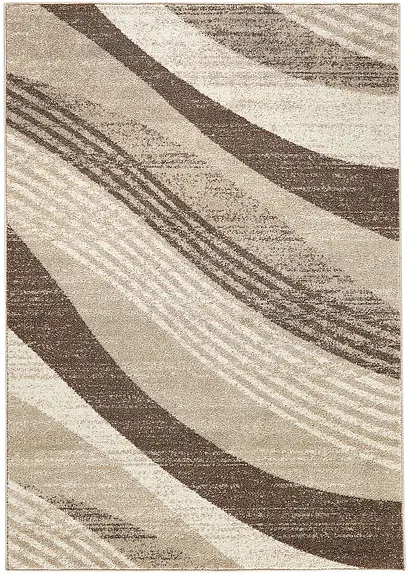 Teppich mit Wellenmusterung in beige - bpc living bonprix collection Teppich mit Wellenmusterung in beige - bpc living bonprix collection