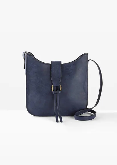 Umhängetasche in blau von vorne - bonprix Umhängetasche in blau von vorne - bonprix