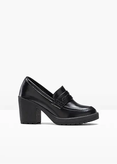 Hochfrontpumps in schwarz - bonprix Hochfrontpumps in schwarz - bonprix