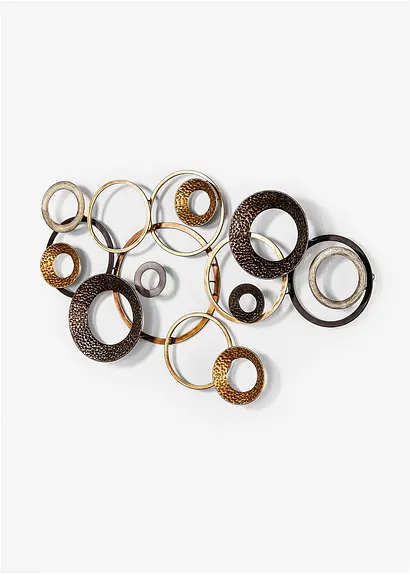 Wanddeko mit Kreisen in braun - bonprix Wanddeko mit Kreisen in braun - bonprix