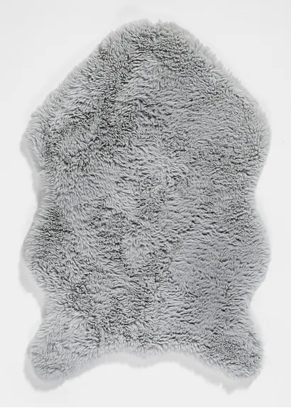 Synthetik Softfell in grau - bonprix Synthetik Softfell in grau - bonprix