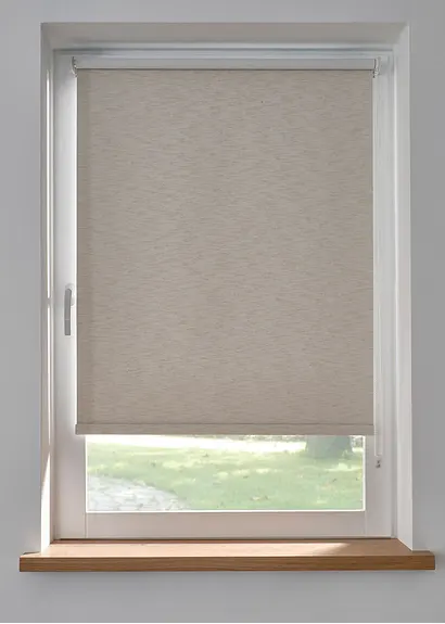 Verdunkelungsrollo mit Struktur in beige - bonprix Verdunkelungsrollo mit Struktur in beige - bonprix
