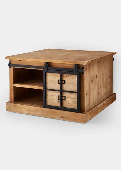 Holz Couchtisch in beige von vorne - bonprix Holz Couchtisch in beige von vorne - bonprix