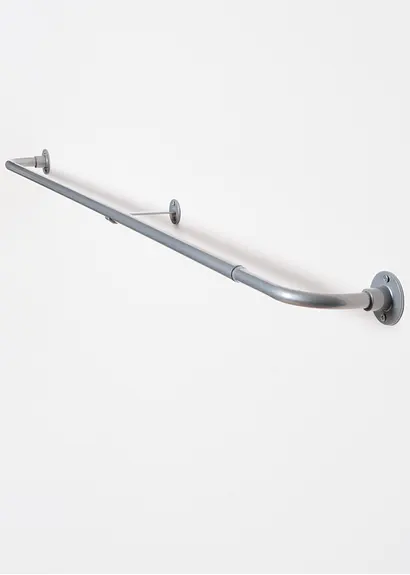 Eck Gardinenstange ausziehbar in silber - bonprix Eck Gardinenstange ausziehbar in silber - bonprix