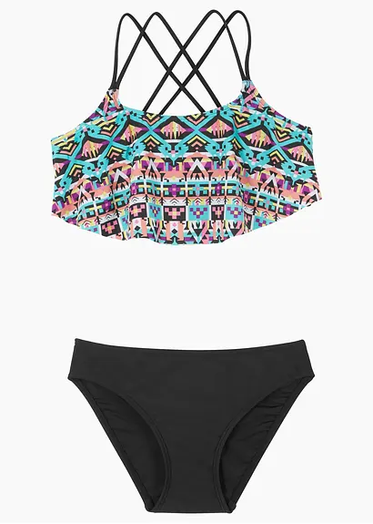Mädchen Bikini (2-tlg. Set) in schwarz - bpc bonprix collection Mädchen Bikini (2-tlg. Set) in schwarz - bpc bonprix collection