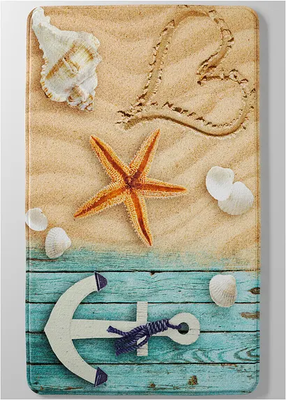 Badematte mit Memory Schaum in beige - bonprix Badematte mit Memory Schaum in beige - bonprix