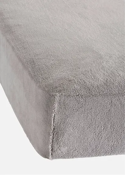 Cashmere Touch Spannbettlaken in grau - bonprix Cashmere Touch Spannbettlaken in grau - bonprix