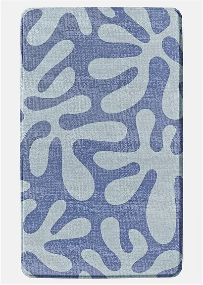 Badematte mit Memory Schaum in blau - bonprix Badematte mit Memory Schaum in blau - bonprix