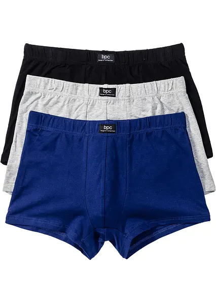 Boxershorts eng mit Baumwolle (3er Pack) in blau - bonprix Boxershorts eng mit Baumwolle (3er Pack) in blau - bonprix