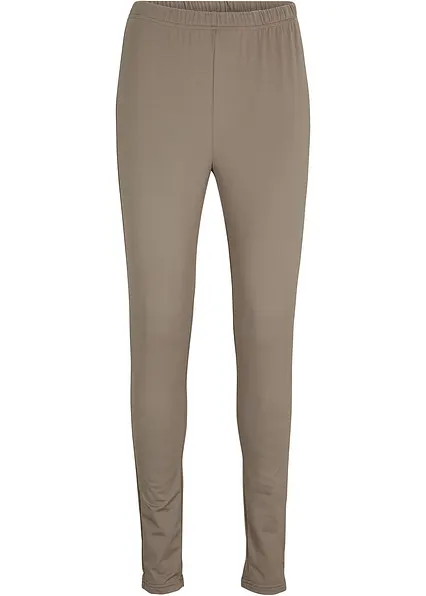 Thermo-Leggings mit Bequembund in grün von vorne - bonprix Thermo-Leggings mit Bequembund in grün von vorne - bonprix