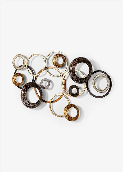 Wanddeko mit Kreisen in braun - bonprix Wanddeko mit Kreisen in braun - bonprix