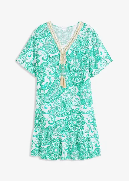 Minikleid in grün von vorne - bonprix Minikleid in grün von vorne - bonprix