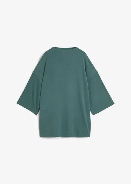 Leichtes Oversize-Sweatshirt in grün von vorne - bonprix Leichtes Oversize-Sweatshirt in grün von vorne - bonprix