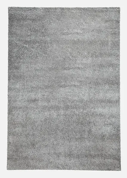 Waschbarer Teppich mit weichem Flor in grau - bonprix Waschbarer Teppich mit weichem Flor in grau - bonprix