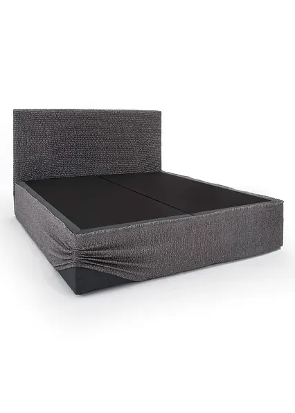 GAICO Husse für Boxspringbetten in grau von vorne - bpc living bonprix collection GAICO Husse für Boxspringbetten in grau von vorne - bpc living bonprix collection