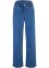 Wide Leg Jeans mit Rundumgummibund im 5-Pocket Stil, Flared, bpc bonprix collection