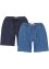 Stretch-Jeans-Shorts (2er Pack), John Baner JEANSWEAR