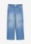 Cargo Jeans Mid Waist, cropped, John Baner JEANSWEAR