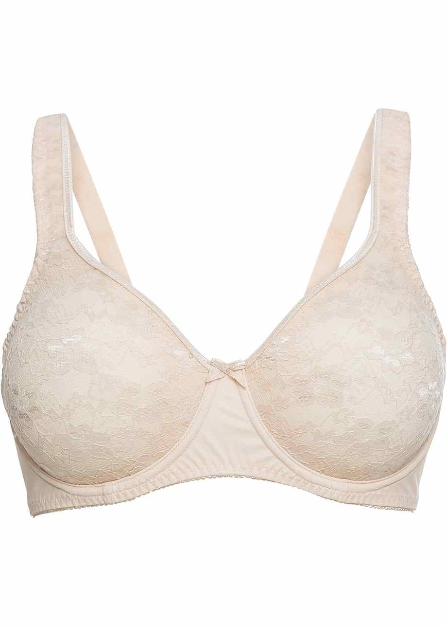 Spitzenverzierter Bh Mit Minimizer Effekt Nude Cup C