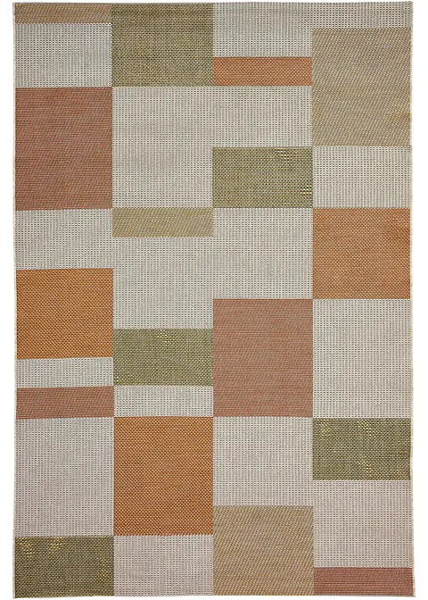 In- und Outdoor Teppich mit Rechtecken in beige - bpc living bonprix collection In- und Outdoor Teppich mit Rechtecken in beige - bpc living bonprix collection