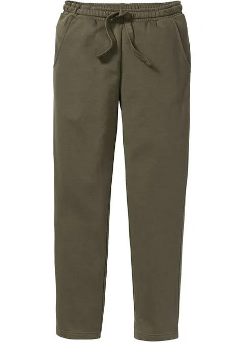 Herren Jogginghose in grün von vorne - bonprix Herren Jogginghose in grün von vorne - bonprix