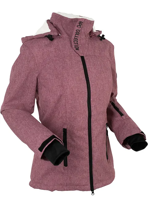 wasserdichte Outdoor-Funktions-Jacke mit Teddyfleece in rot von vorne - bonprix wasserdichte Outdoor-Funktions-Jacke mit Teddyfleece in rot von vorne - bonprix