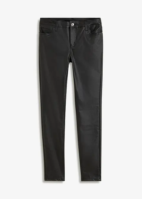 Stretch-Hose in schwarz von vorne - bonprix Stretch-Hose in schwarz von vorne - bonprix
