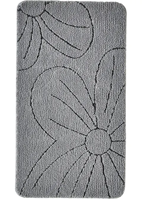 Getuftete Badematte in Hoch- Tief Optik in grau - bonprix Getuftete Badematte in Hoch- Tief Optik in grau - bonprix