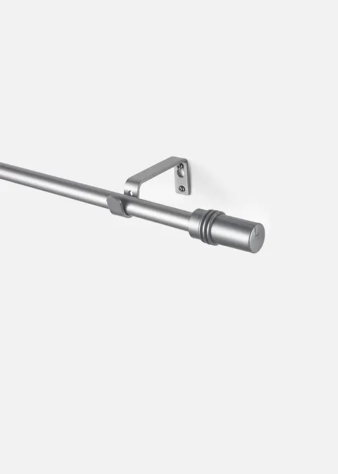Gardinenstange mit Endstück Zylinder in silber - bonprix Gardinenstange mit Endstück Zylinder in silber - bonprix